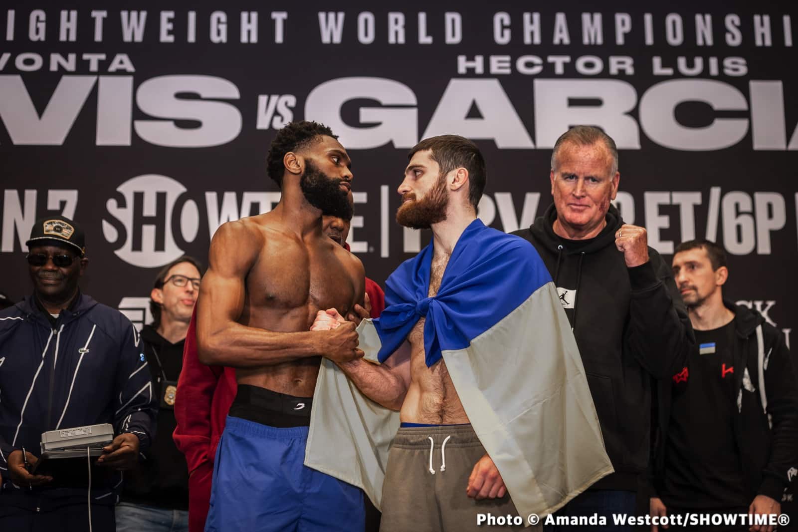 Boxing photo: Gervonta Davis, Hector Luis Garcia image Davis - Garcia, Ennis, Andrade Official Showtime Weights & Photos