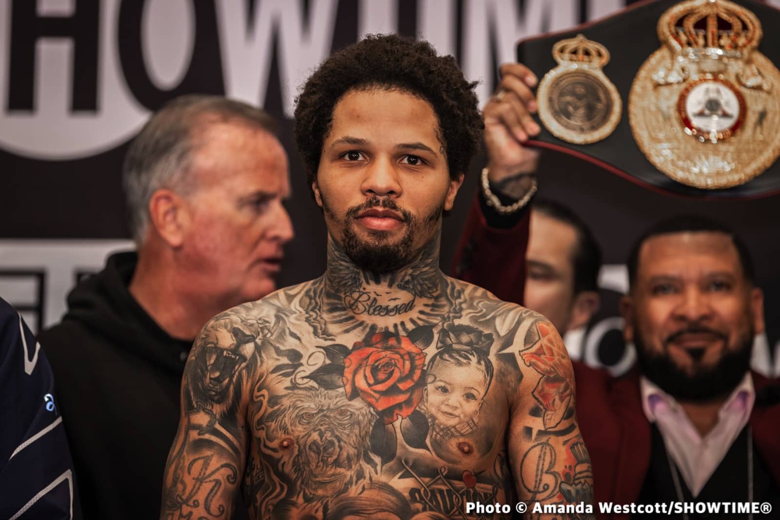 Boxing photo: Gervonta Davis, Hector Luis Garcia image Davis - Garcia, Ennis, Andrade Official Showtime Weights & Photos