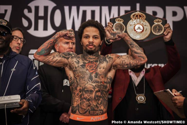 Gervonta Davis says he possesses "cruiserweight" power