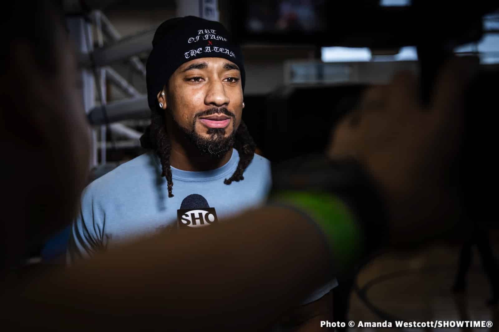 Boxing photo: Demetrius Andrade, Gervonta Davis, Hector Garcia, Jaron Ennis, Rashidi Ellis image Photos: Tank Davis, Boots Ennis, Andrade & Villa Score Wins In DC