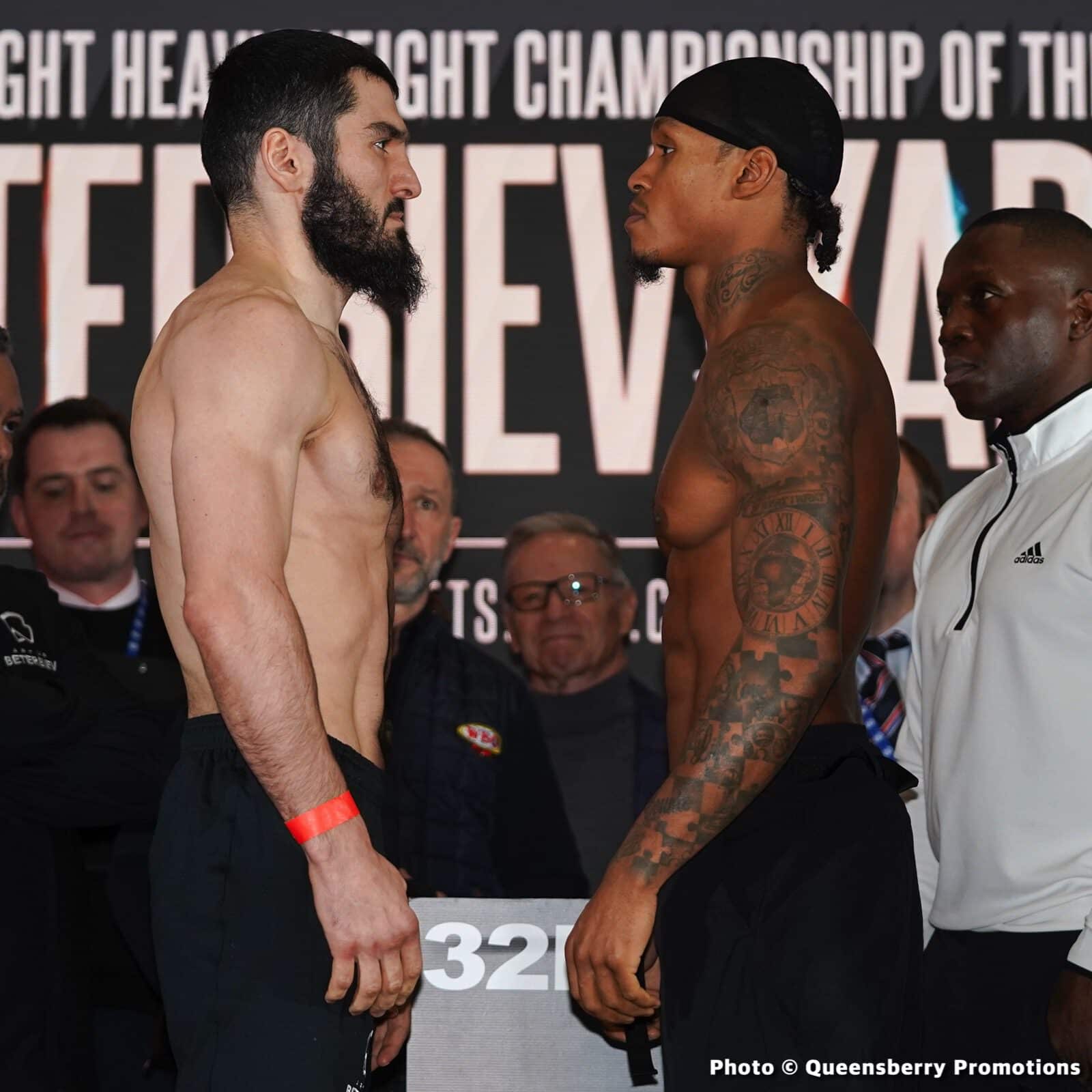 Official Weights: Beterbiev - Yarde