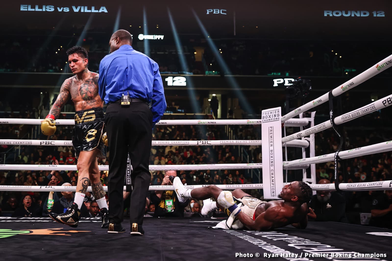 Roiman Villa beats Rashidi Ellis & Andrade defeats Nicholson - Boxing Results