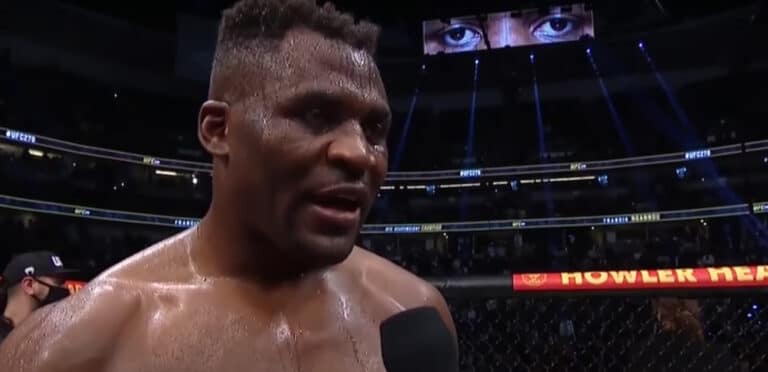 Francis Ngannou A Free Agent; A Fight In The Ring Next?