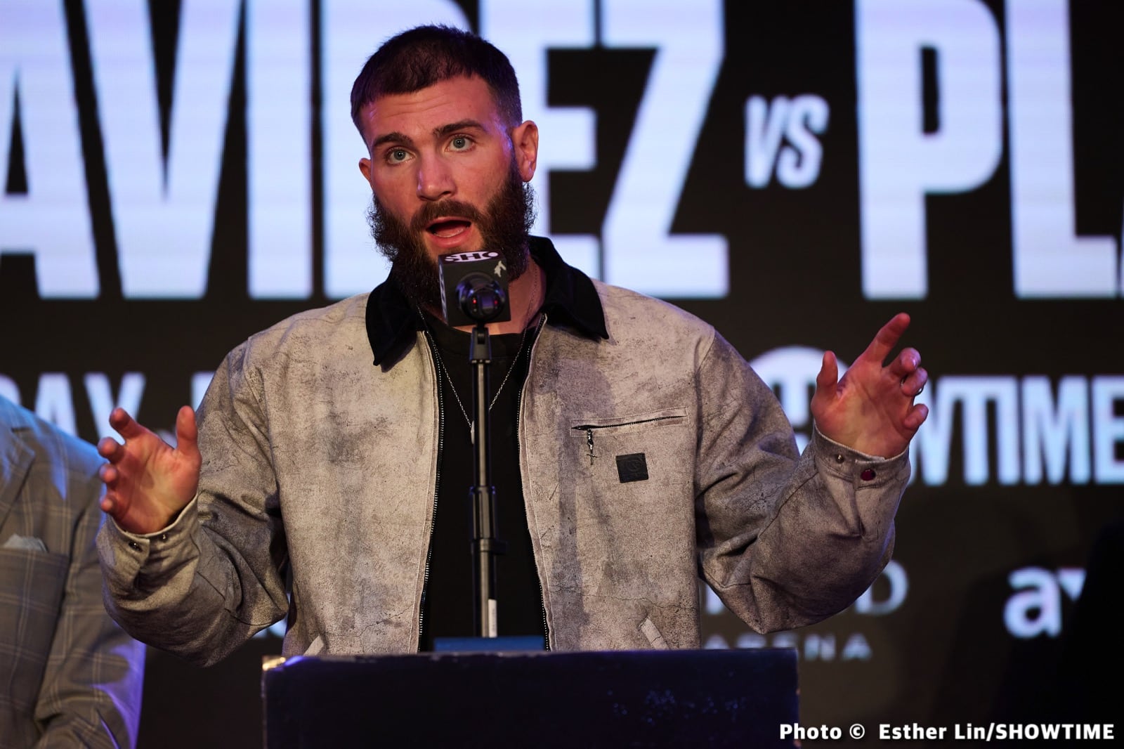 David Benavidez Vs. Caleb Plant Los Angeles Press Conference Quotes