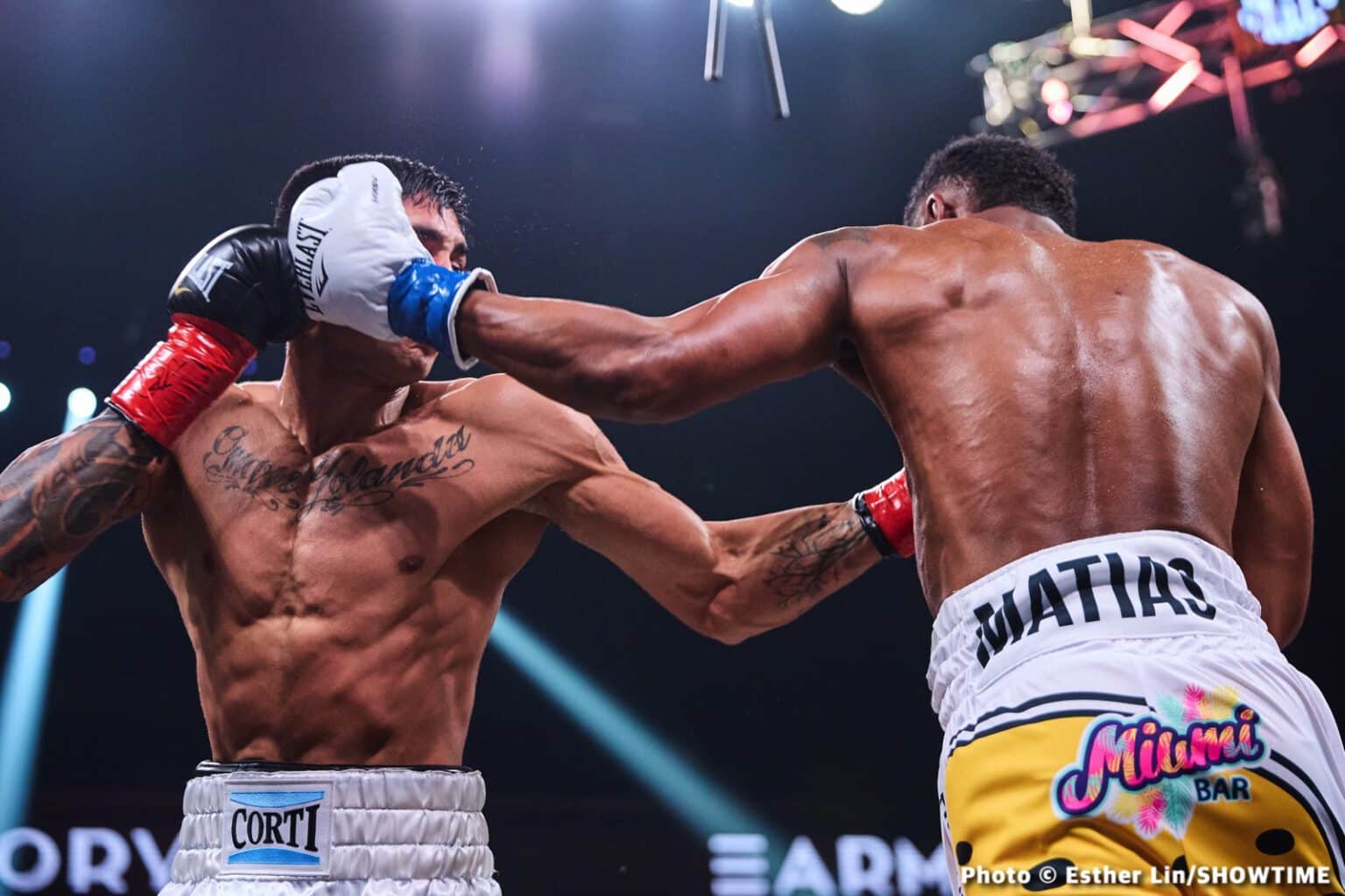Matias stops Ponce in 5th, captures IBF 140-lb title - Boxing results