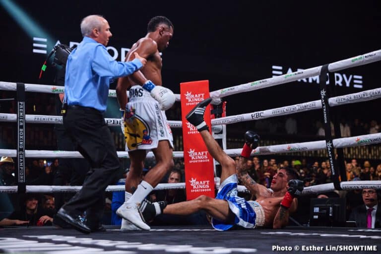 Matias stops Ponce in 5th, captures IBF 140-lb title - Boxing results