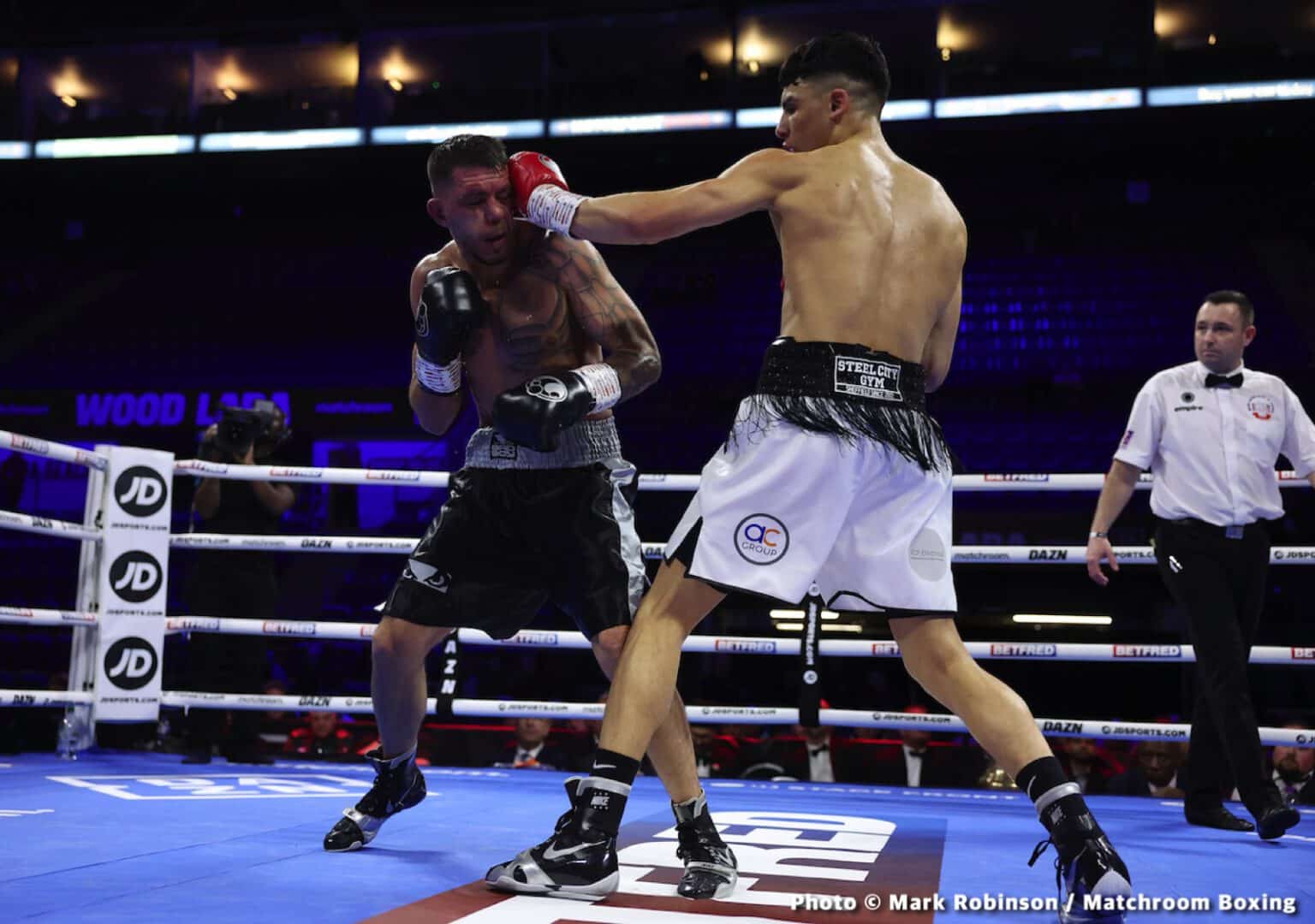 Tonight: Wood vs. Lara - Live Results