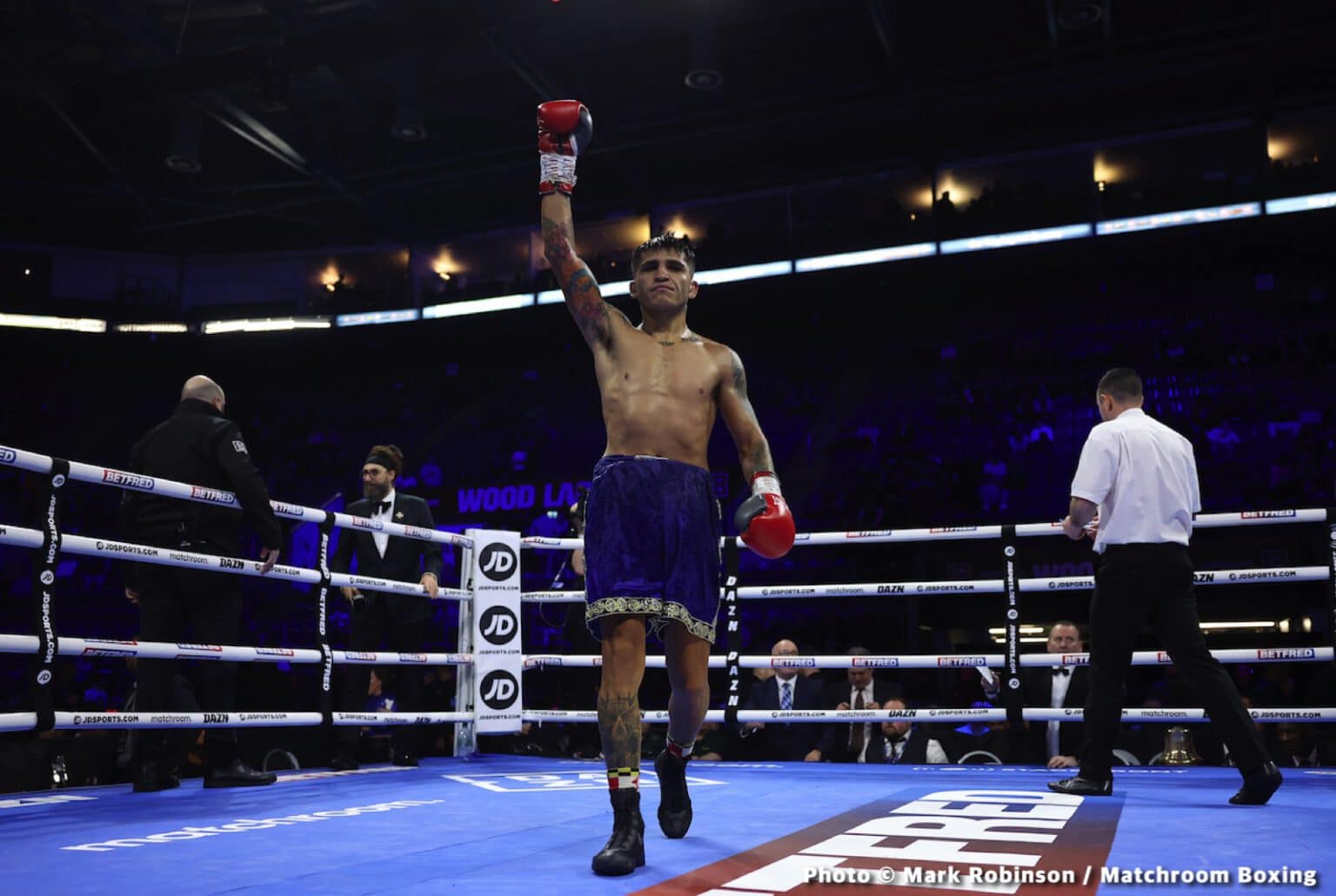 Tonight: Wood vs. Lara - Live Results