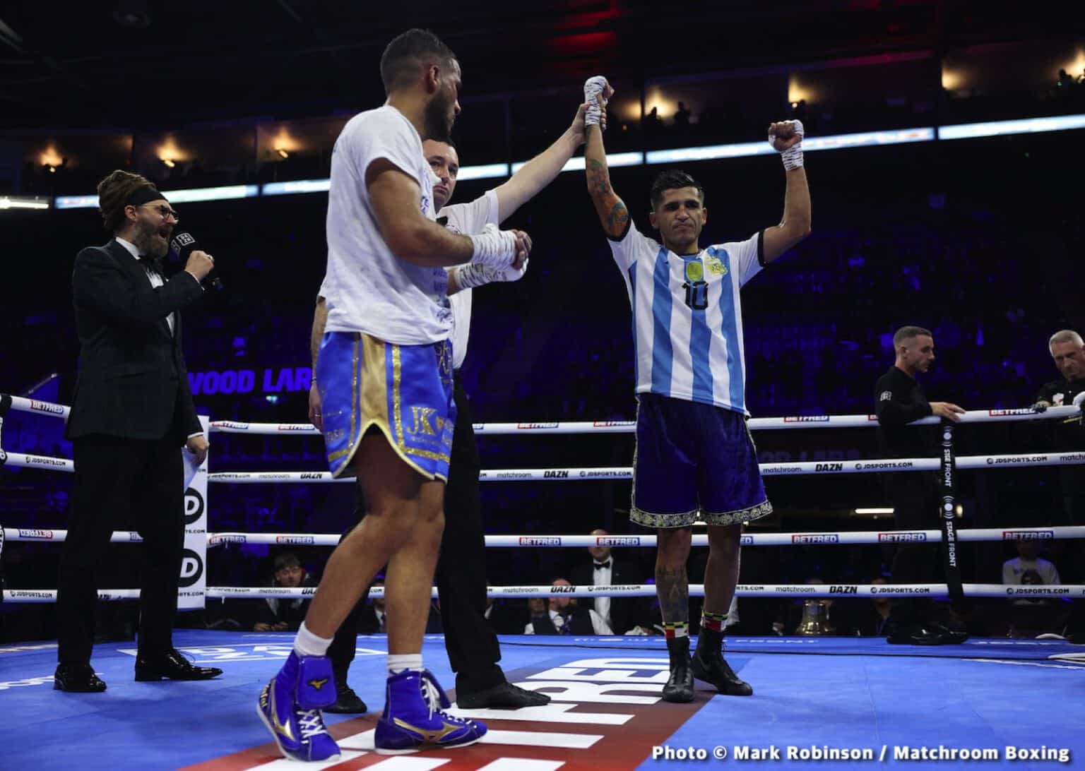 Tonight: Wood vs. Lara - Live Results