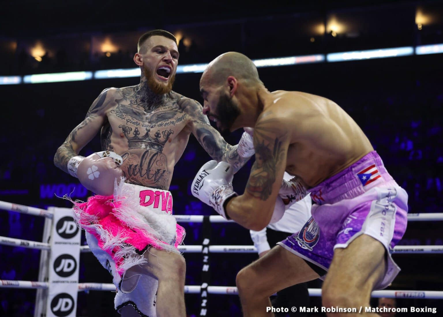 Tonight: Wood vs. Lara - Live Results