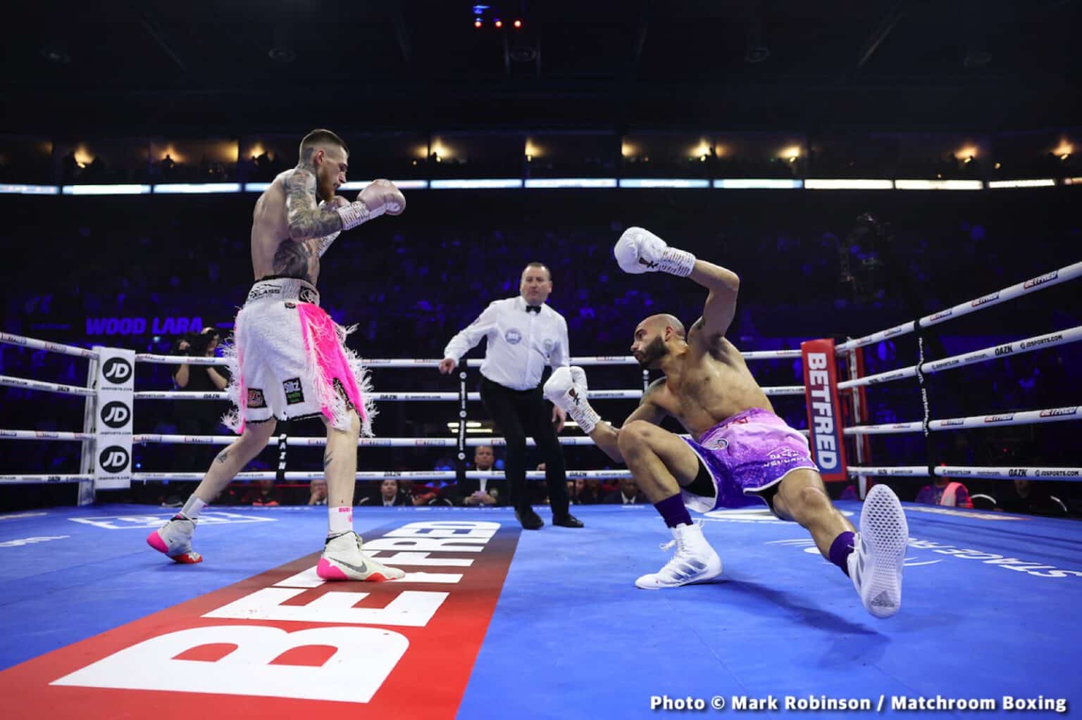 Tonight: Wood vs. Lara - Live Results