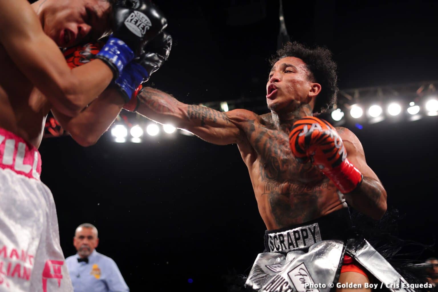 Boxing photo: Franklin Gonzalez, John “Scrappy” Ramirez, Luis Padilla, Manny Flores image “Scrappy” Ramirez defeats Padilla - Boxing Results