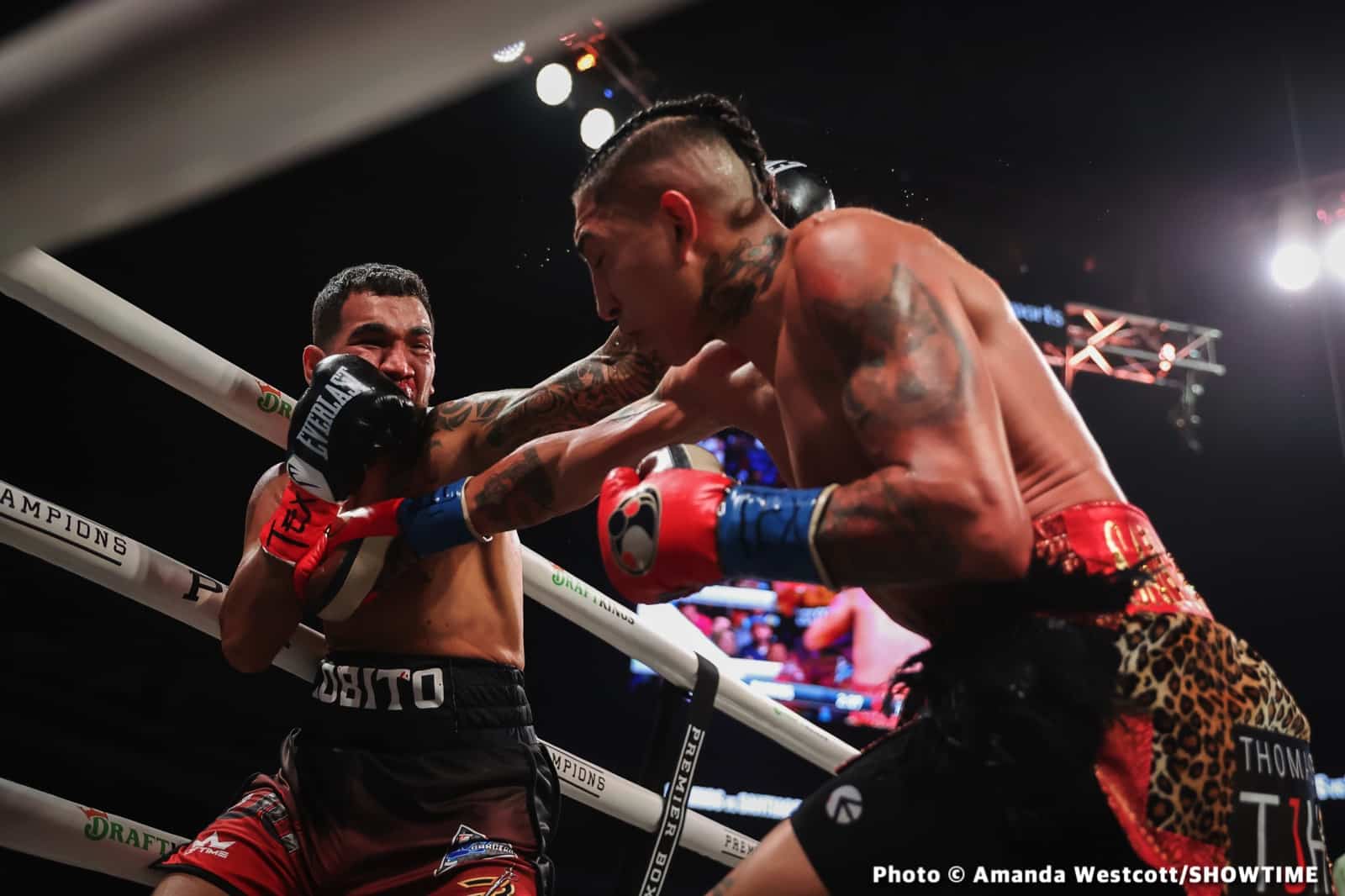 Mario Barrios TKO 8 Santiago, Pero Stops Faust - Boxing Results