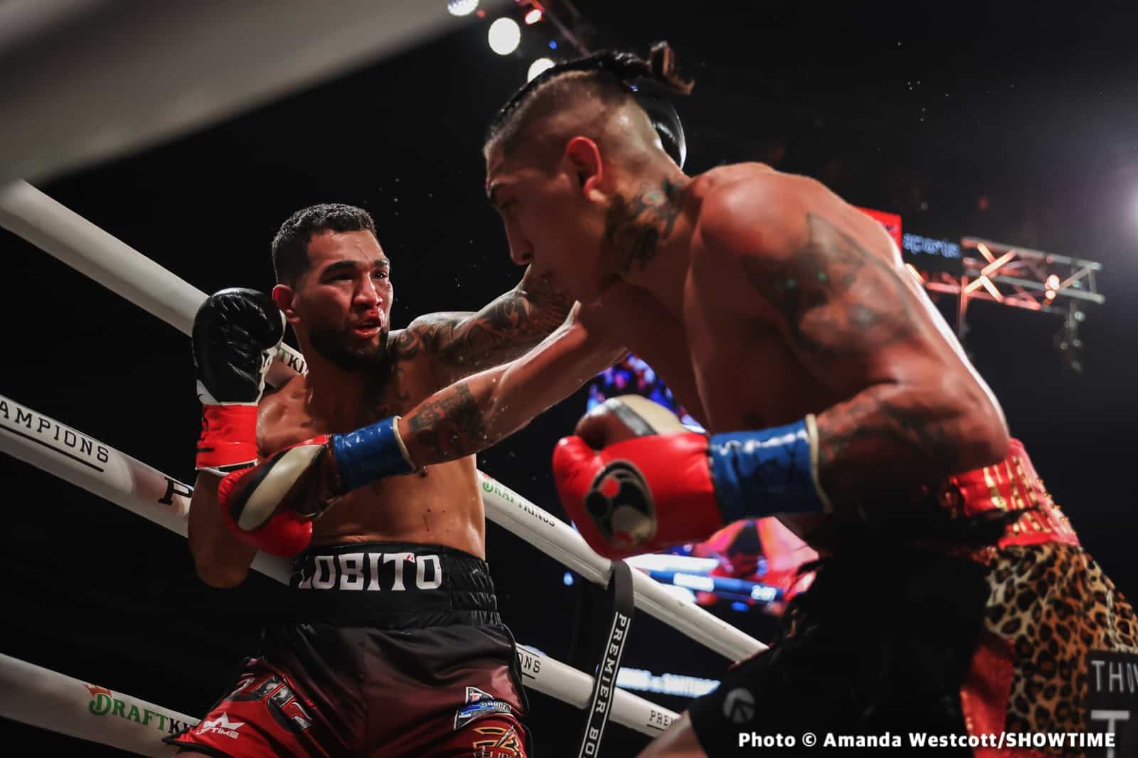 Mario Barrios TKO 8 Santiago, Pero Stops Faust - Boxing Results