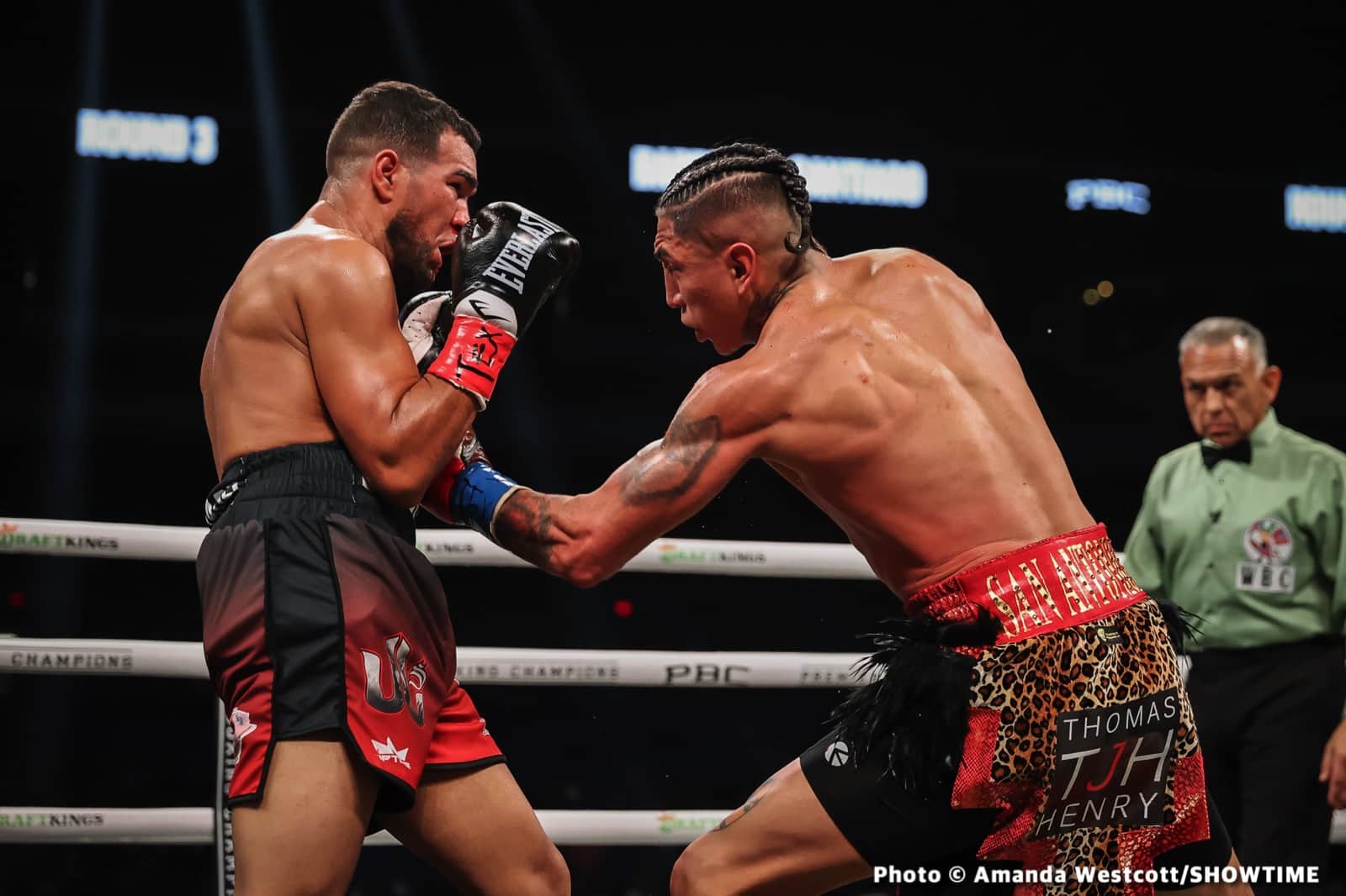 Mario Barrios TKO 8 Santiago, Pero Stops Faust - Boxing Results