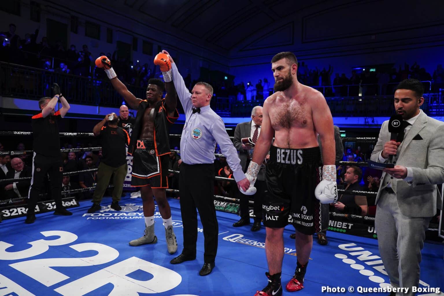 David Adeleye Stops Bezus at York Hall - Boxing Results