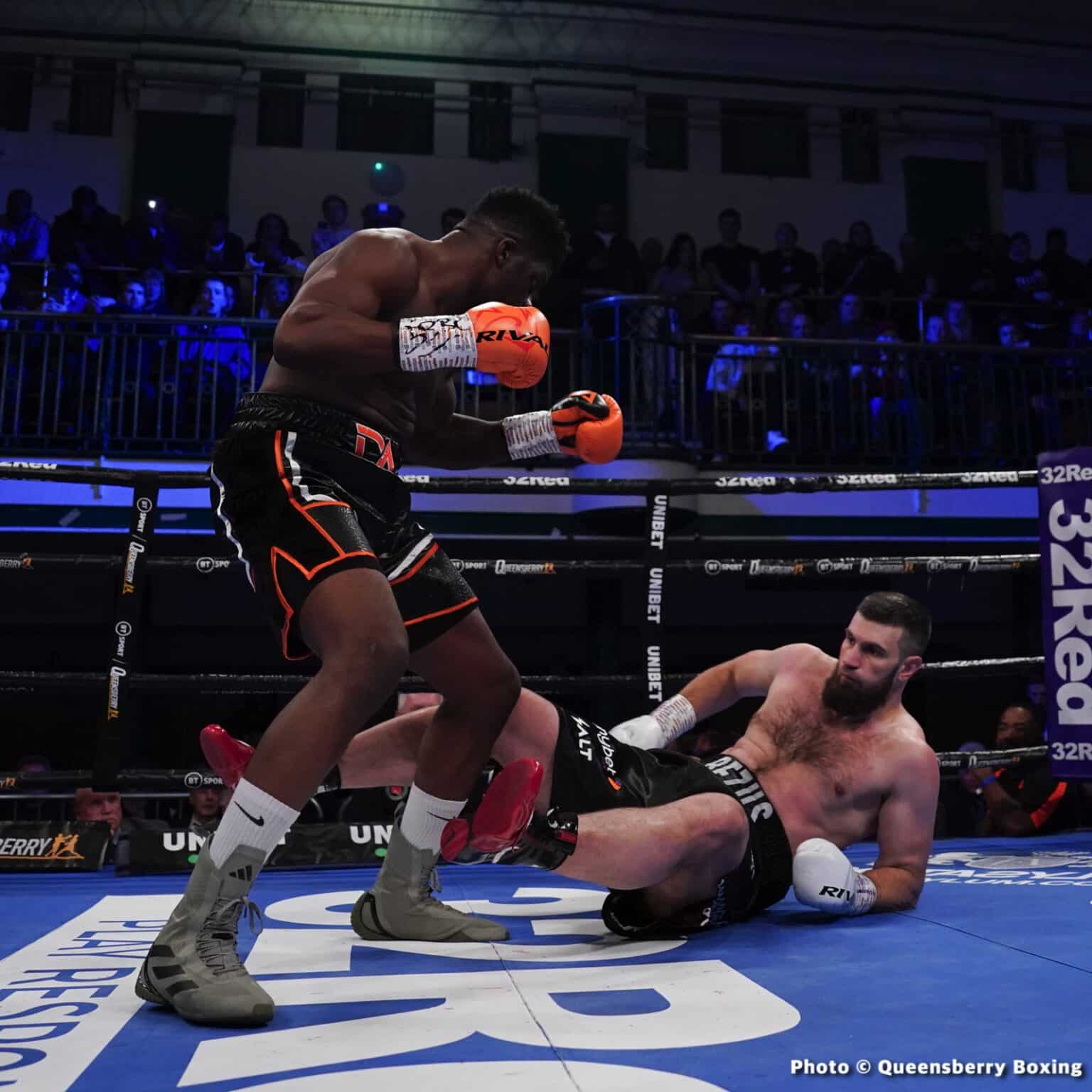 David Adeleye Stops Bezus at York Hall - Boxing Results