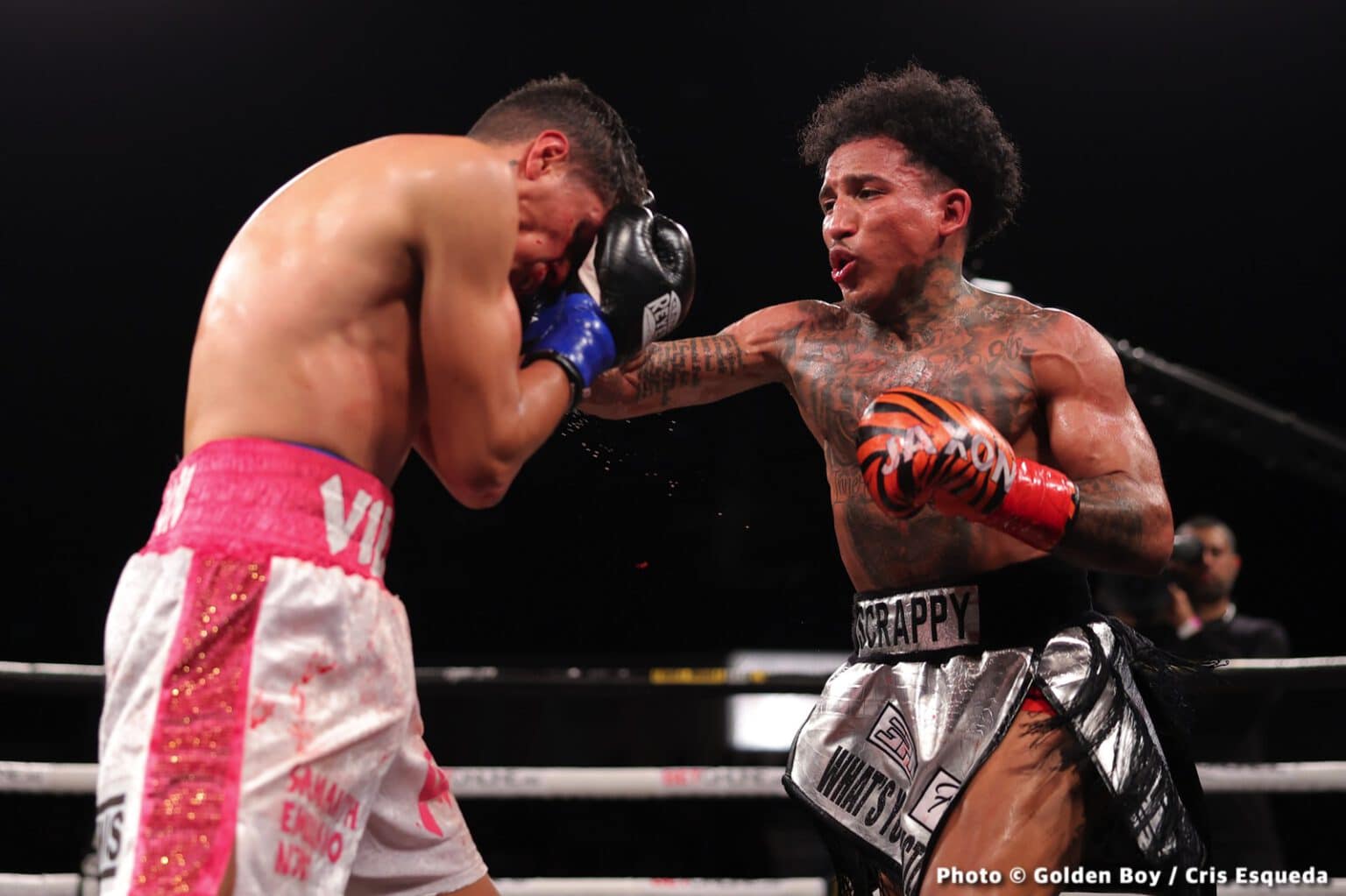 Boxing photo: Franklin Gonzalez, John “Scrappy” Ramirez, Luis Padilla, Manny Flores image “Scrappy” Ramirez defeats Padilla - Boxing Results
