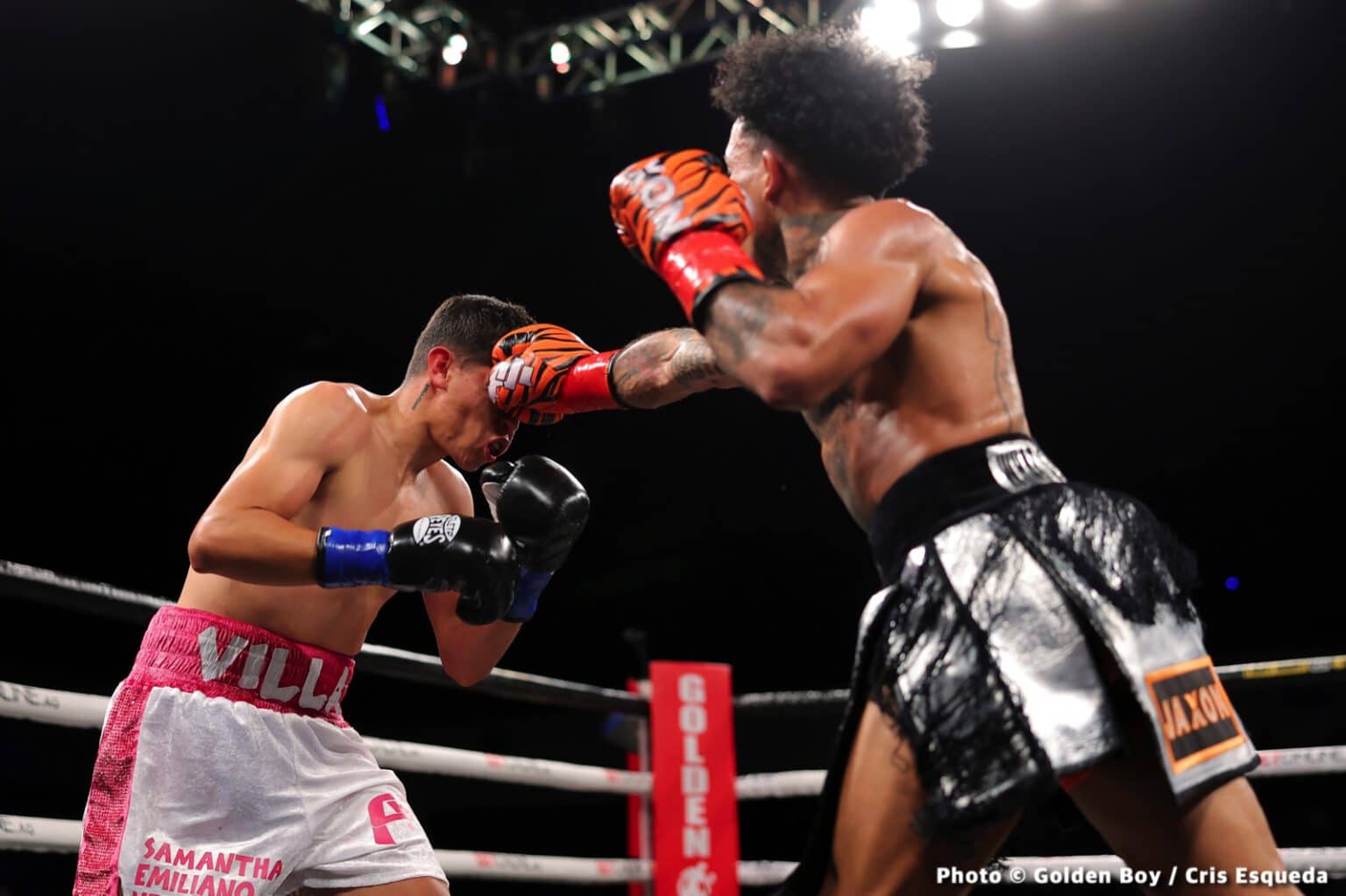 Boxing photo: Franklin Gonzalez, John “Scrappy” Ramirez, Luis Padilla, Manny Flores image “Scrappy” Ramirez defeats Padilla - Boxing Results