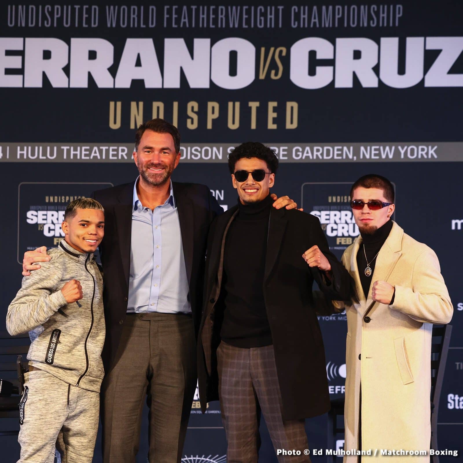 Boxing photo: Alycia Baumgardner, Amanda Serrano, Richardson Hitchins image Amanda Serrano vs Erika Cruz: Start Time, Date, How To Watch