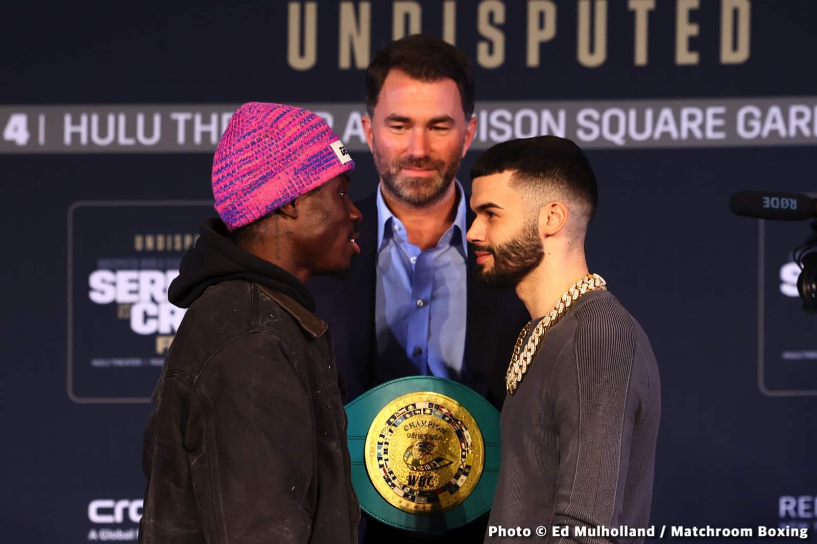 Boxing photo: Alycia Baumgardner, Amanda Serrano, Richardson Hitchins image Amanda Serrano vs Erika Cruz: Start Time, Date, How To Watch