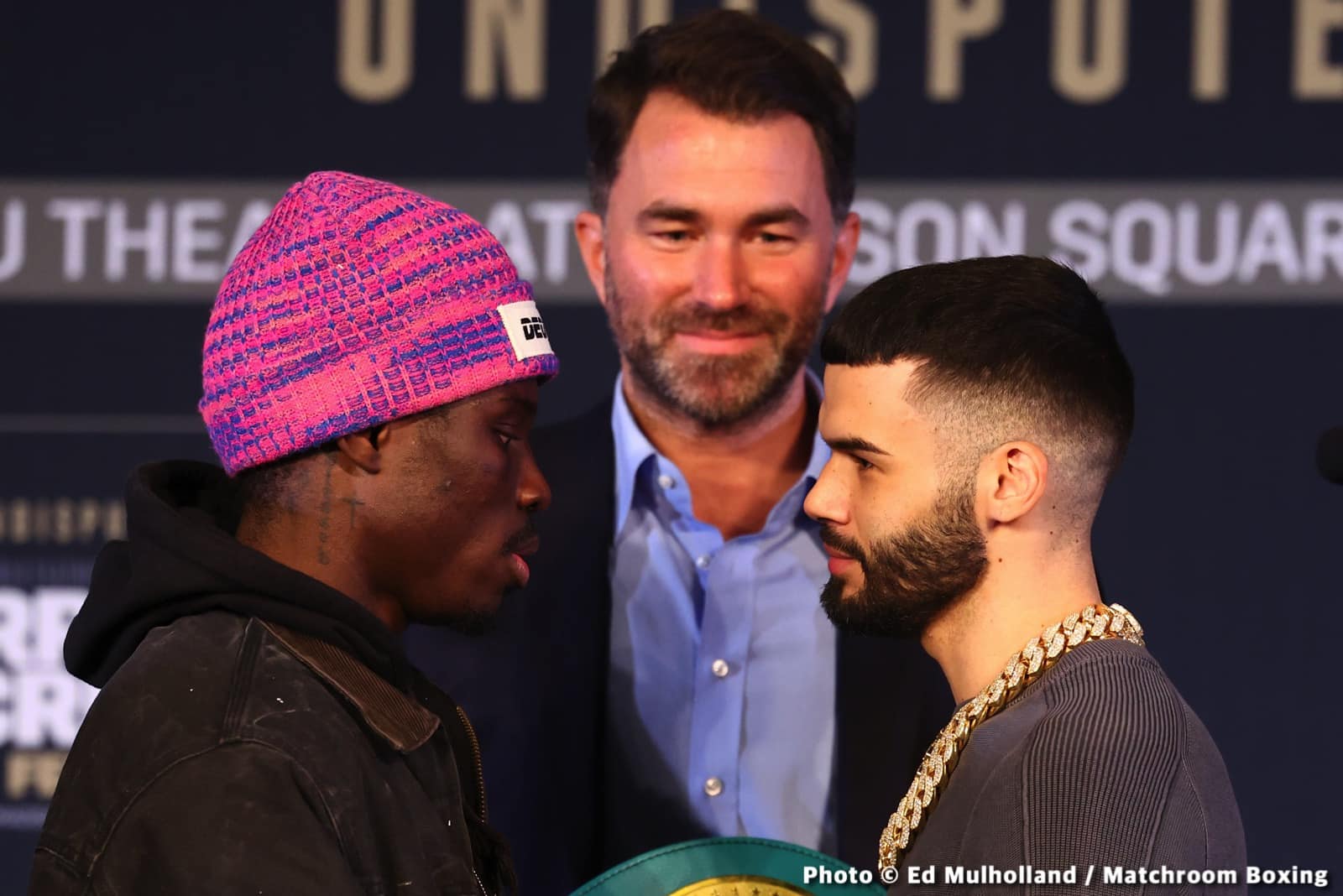 Boxing photo: Alycia Baumgardner, Amanda Serrano, Richardson Hitchins image Amanda Serrano vs Erika Cruz: Start Time, Date, How To Watch