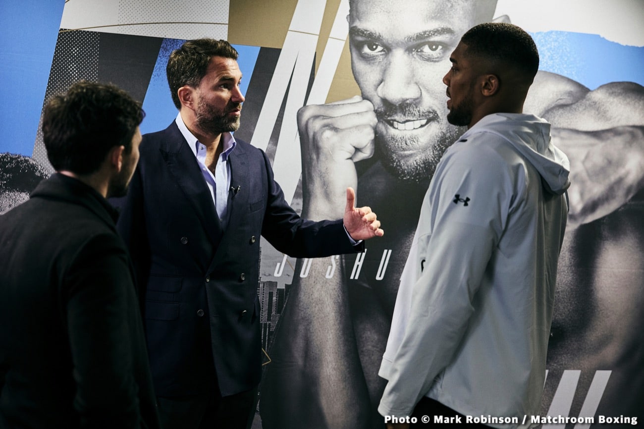 WATCH LIVE: Anthony Joshua vs Jermaine Franklin London Presser