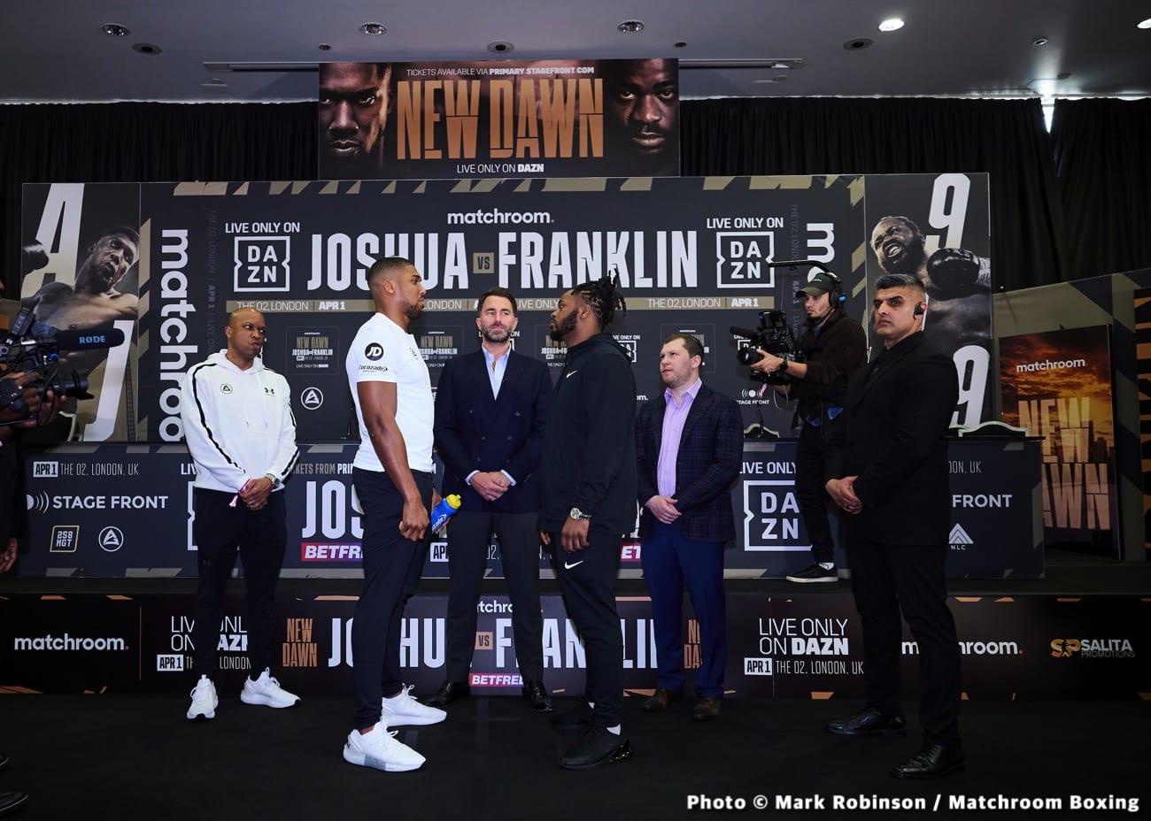 WATCH LIVE: Anthony Joshua vs Jermaine Franklin London Presser