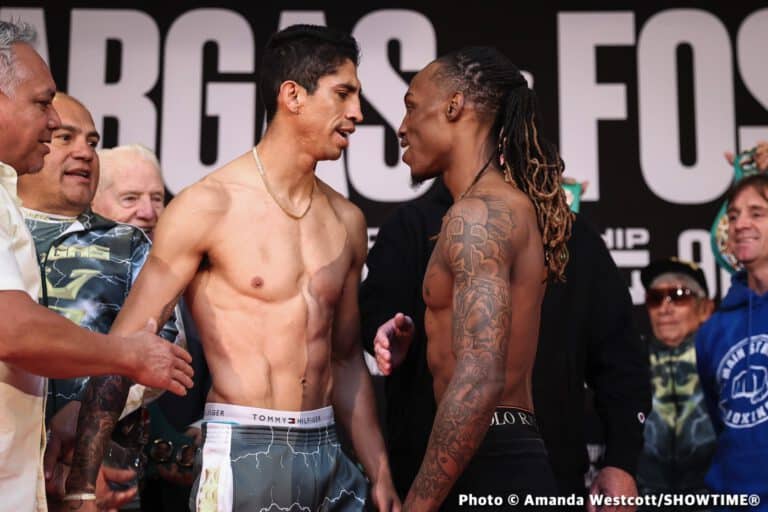 O'Shaquie Foster gears for battle against Rey Vargas TONIGHT on Showtime