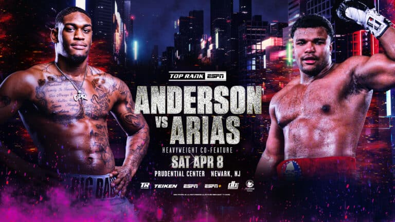 Keyshawn Davis and Jared Anderson added to Stevenson vs. Yoshino card on April 8th on ESPN