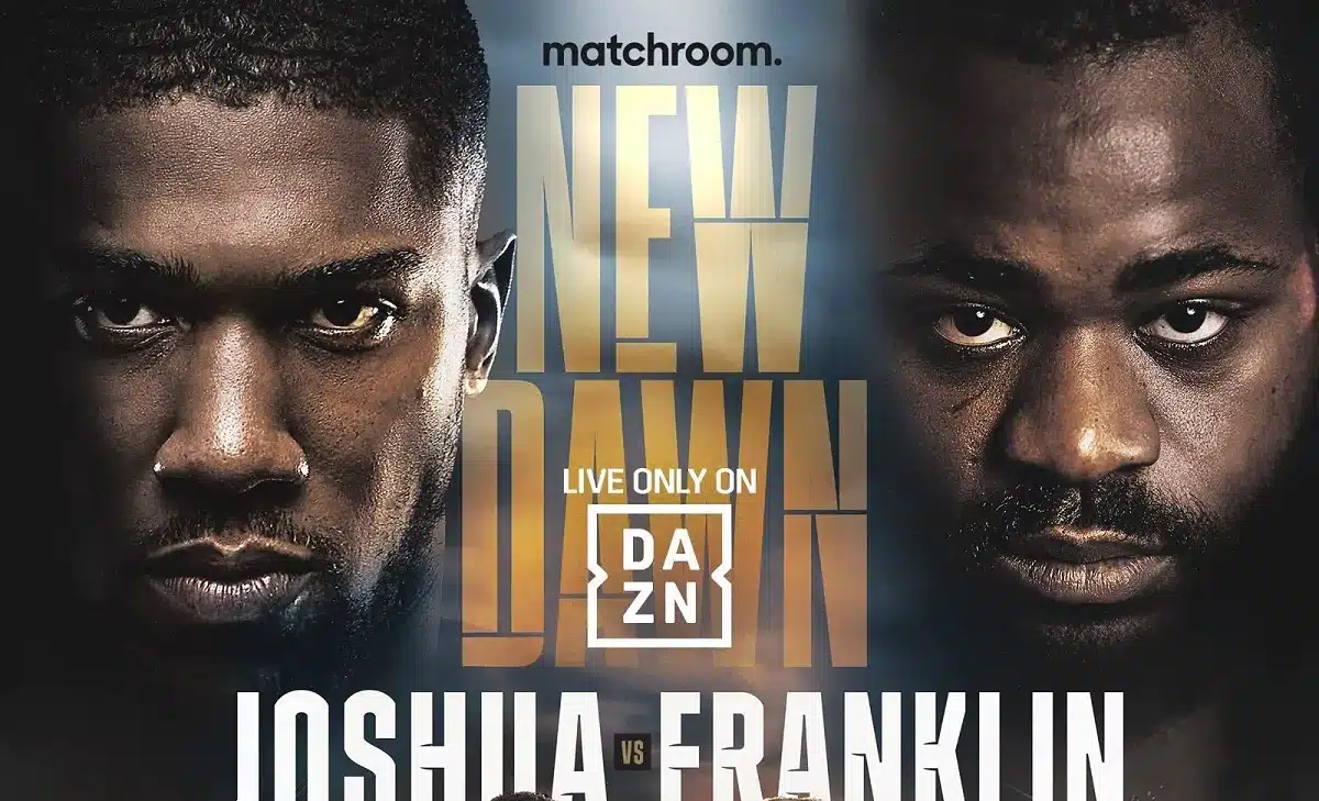 WATCH LIVE Anthony Joshua Vs Jermaine Franklin London Presser