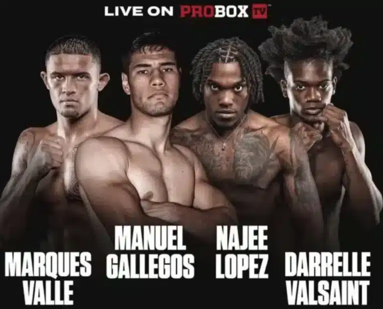 Manuel Gallegos Vs Richard Vansiclen: Start Time, Date, How To Watch