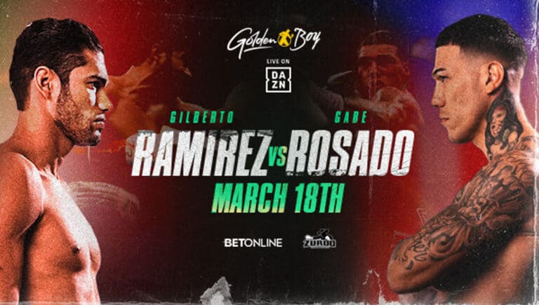 Gilberto Ramirez - Gabriel Rosado on March 18th on DAZN