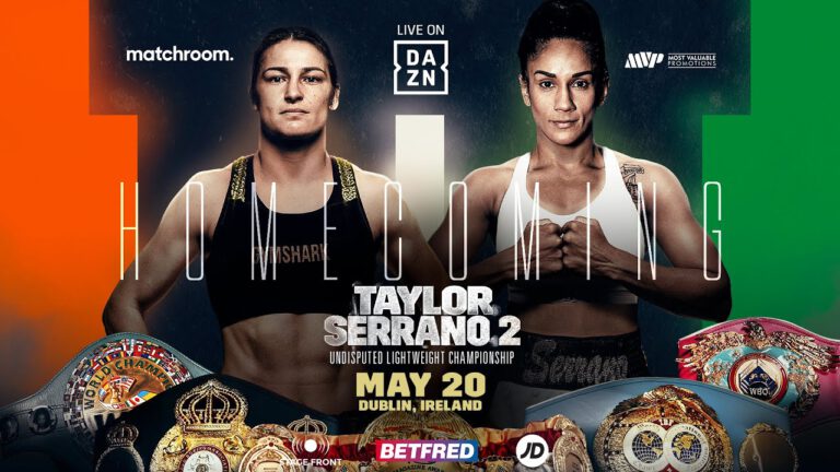 Katie Taylor vs Amanda Serrano II On May 20 In Ireland: Who Wins?