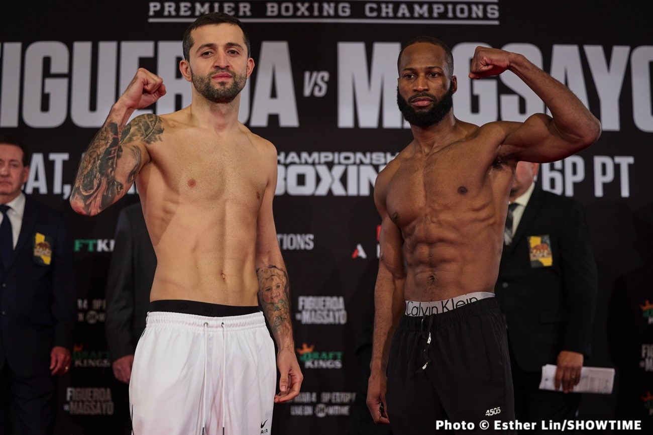 Weights: Figueroa - Magsayo & Jarrett Hurd - Resendiz
