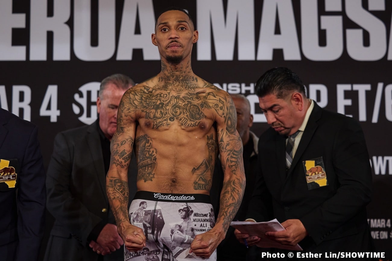 Weights: Figueroa - Magsayo & Jarrett Hurd - Resendiz