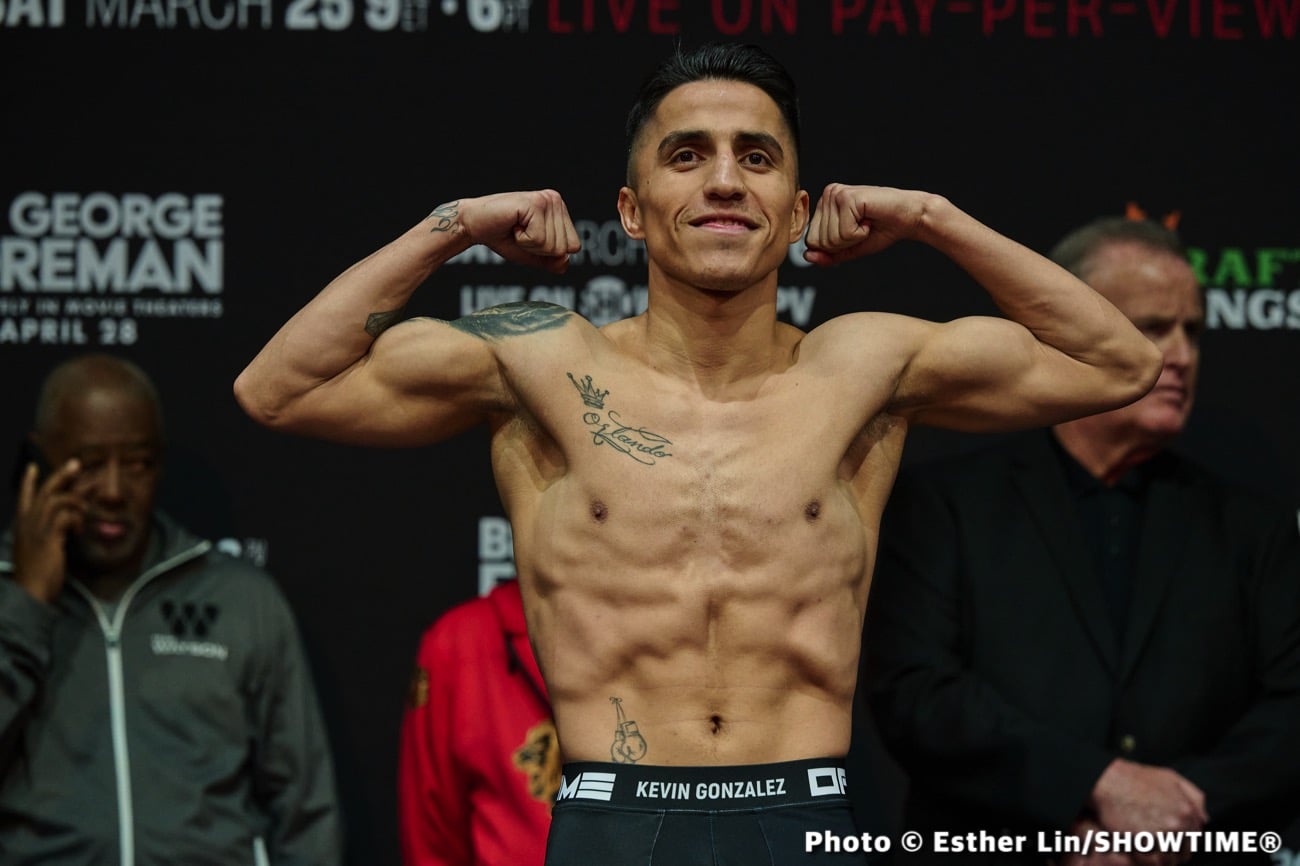 Plant vs. Benavidez - Official Showtime Weights