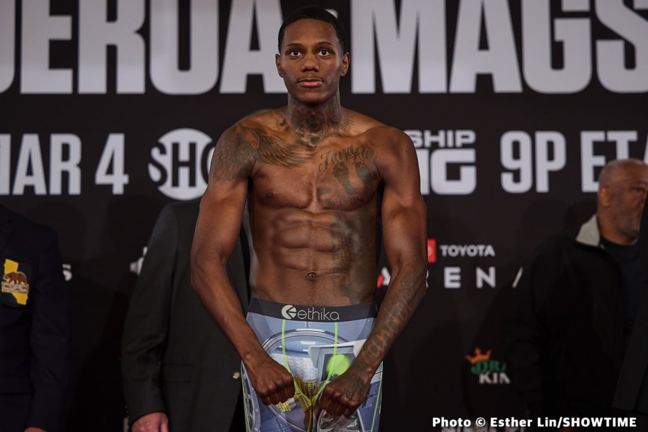 Weights: Figueroa - Magsayo & Jarrett Hurd - Resendiz