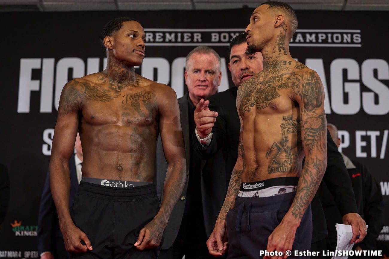 Weights: Figueroa - Magsayo & Jarrett Hurd - Resendiz