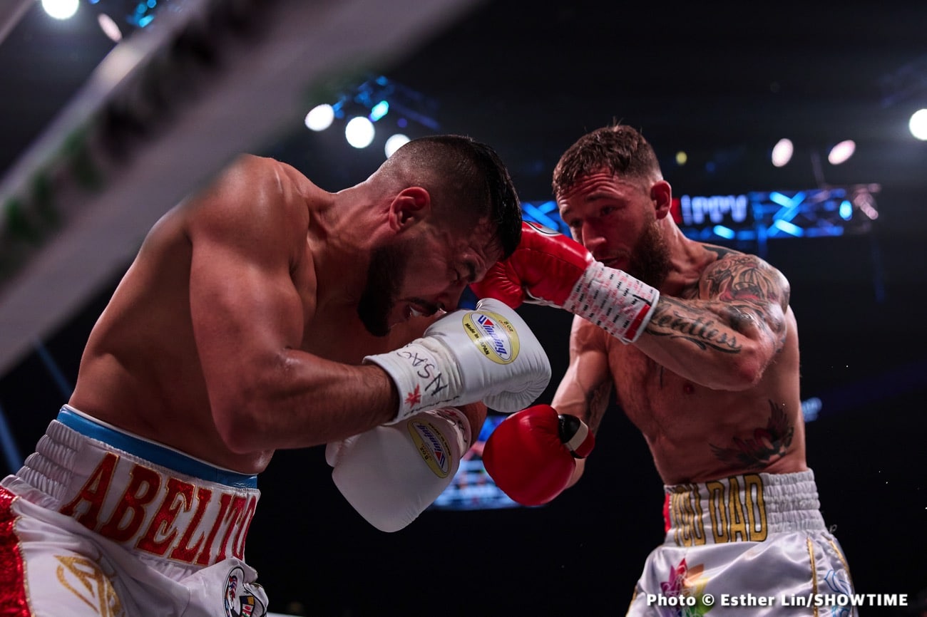 Boxing photo: Caleb Plant, David Benavidez image Results / Photos: David Benavidez Outslugs Caleb Plant!