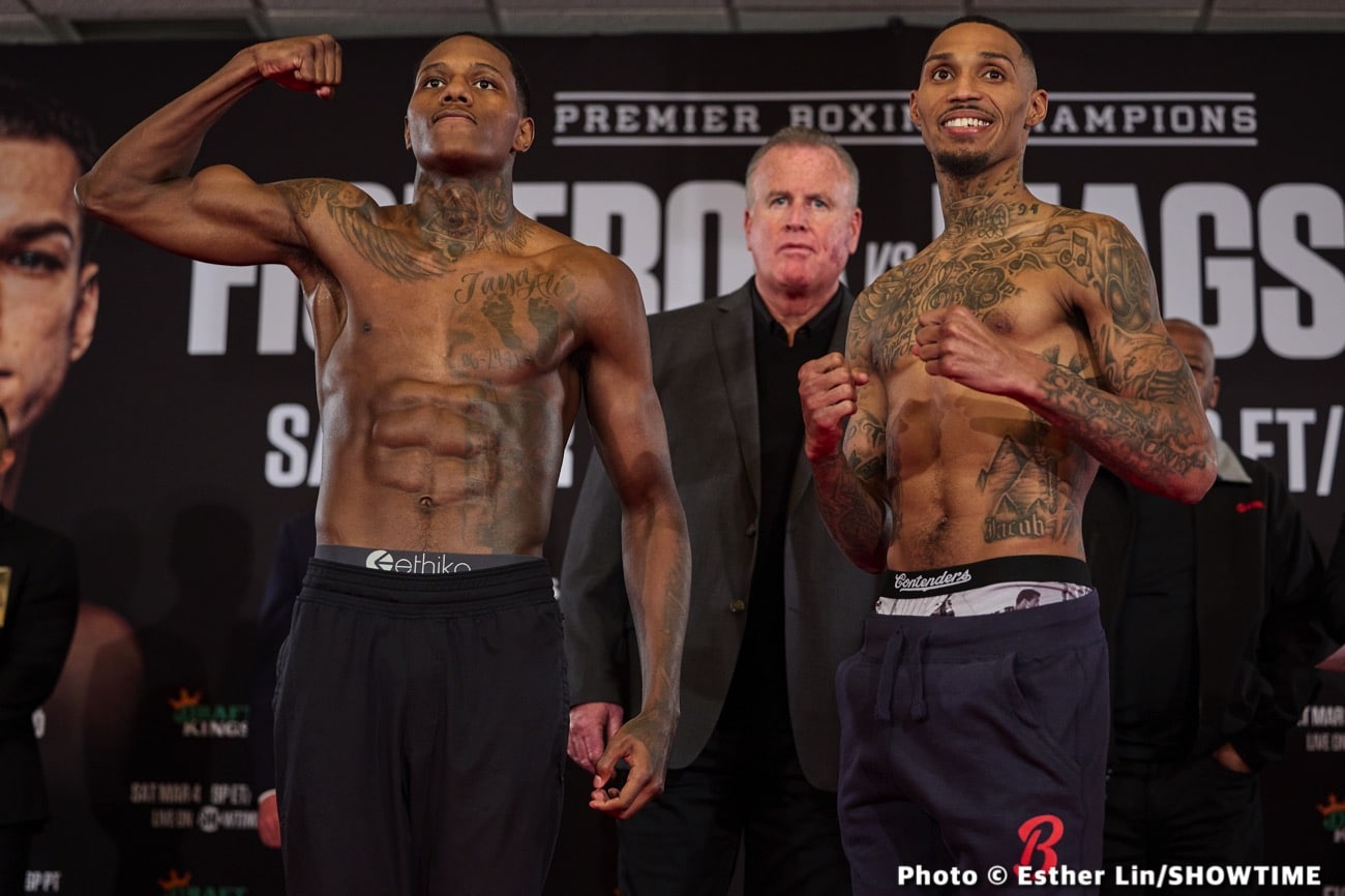 Weights: Figueroa - Magsayo & Jarrett Hurd - Resendiz