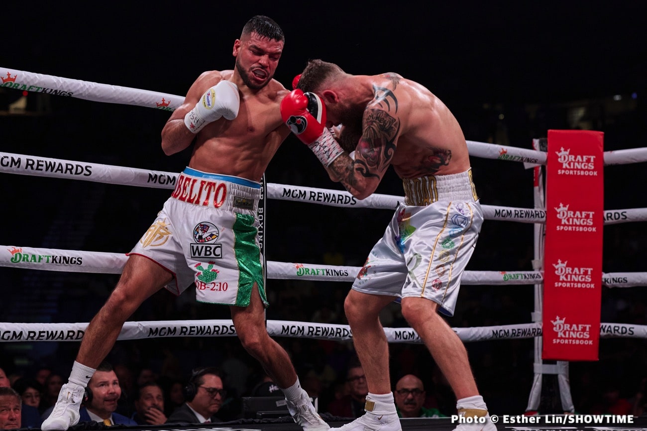 Boxing photo: Caleb Plant, David Benavidez image Results / Photos: David Benavidez Outslugs Caleb Plant!