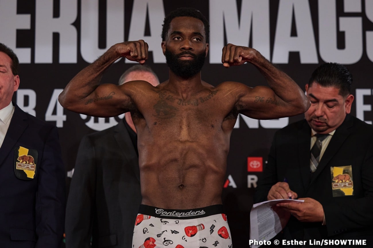 Weights: Figueroa - Magsayo & Jarrett Hurd - Resendiz
