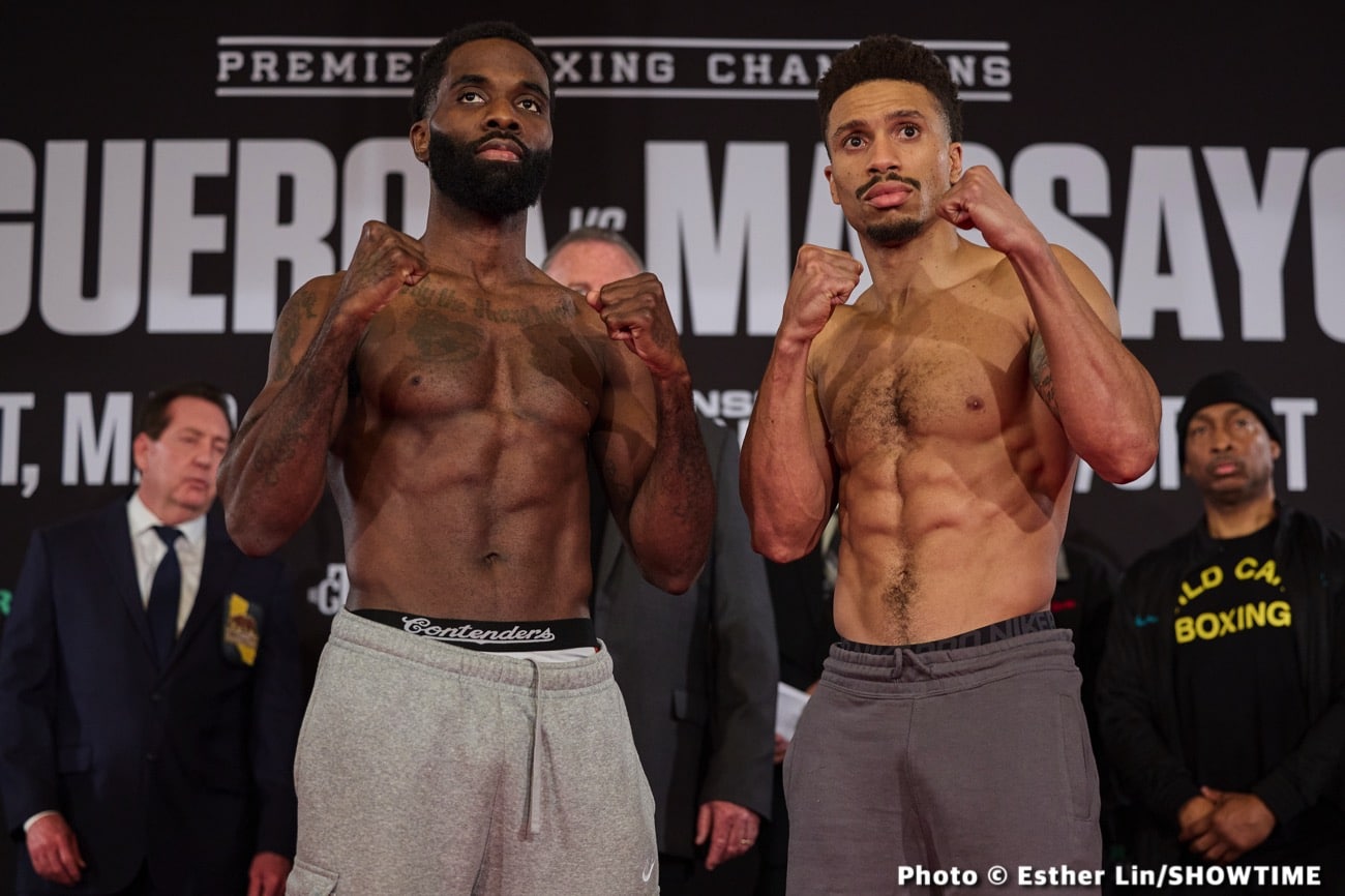 Weights: Figueroa - Magsayo & Jarrett Hurd - Resendiz