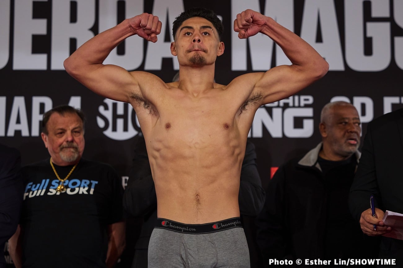 Weights: Figueroa - Magsayo & Jarrett Hurd - Resendiz