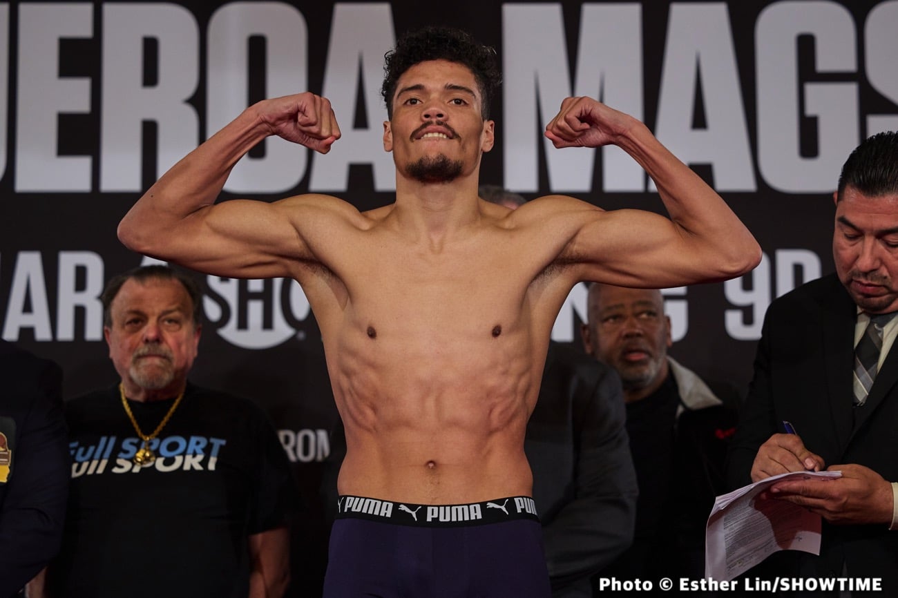 Weights: Figueroa - Magsayo & Jarrett Hurd - Resendiz
