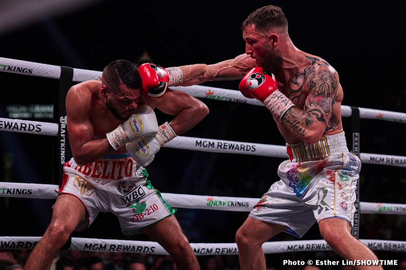 Boxing photo: Caleb Plant, David Benavidez image Results / Photos: David Benavidez Outslugs Caleb Plant!