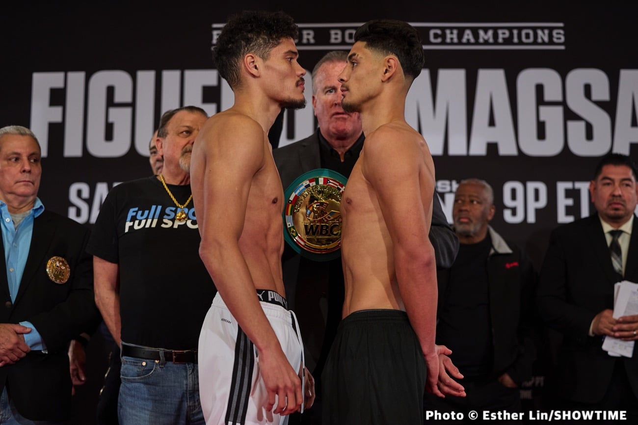 Weights: Figueroa - Magsayo & Jarrett Hurd - Resendiz