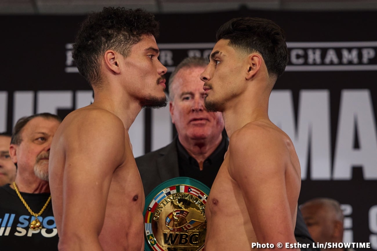 Weights: Figueroa - Magsayo & Jarrett Hurd - Resendiz