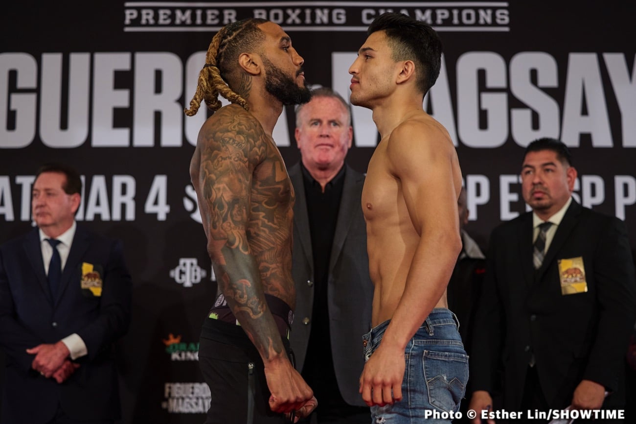 Weights: Figueroa - Magsayo & Jarrett Hurd - Resendiz